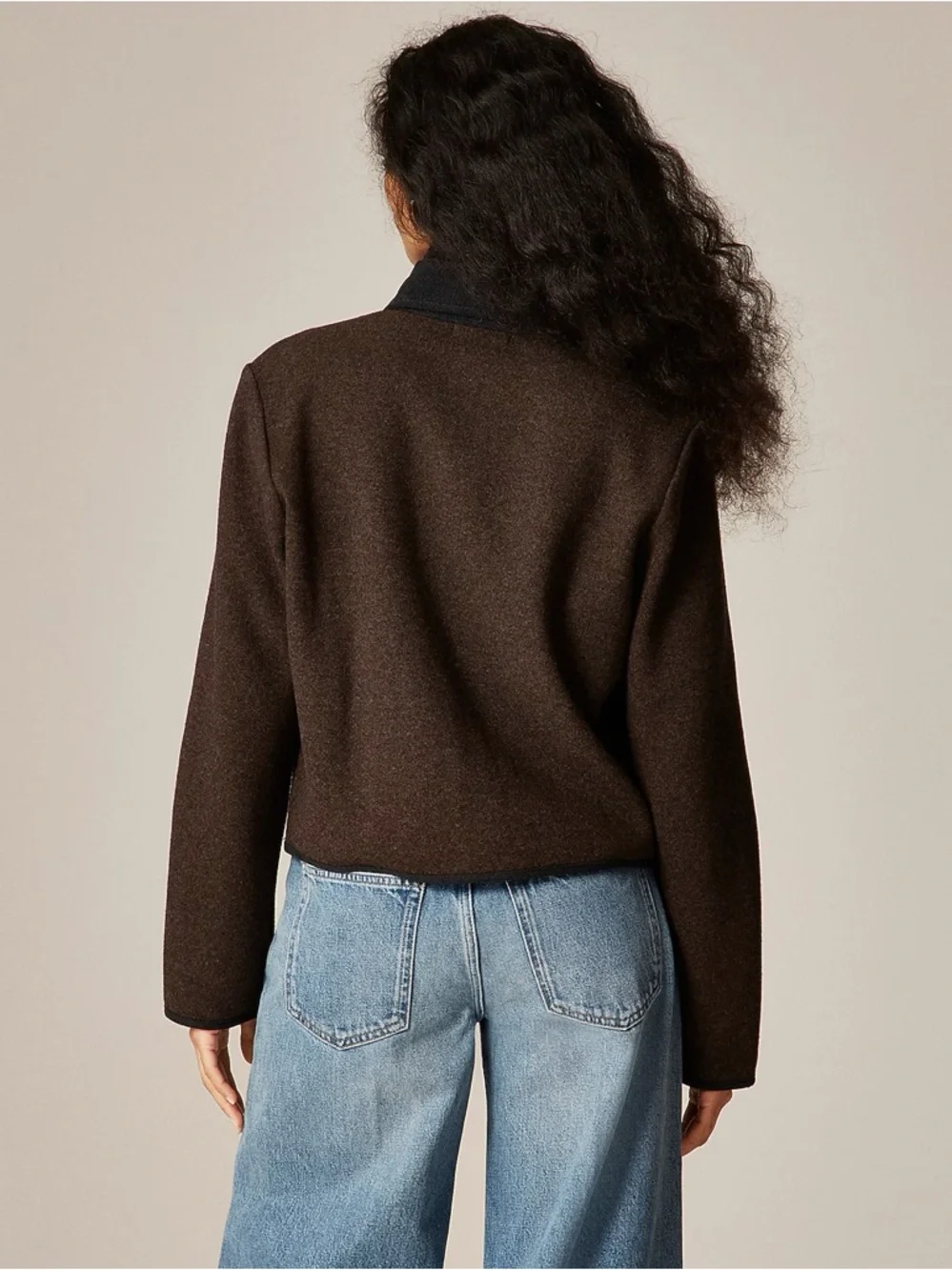 J Crew Knit jacket in wool blend - Picture 3 of 4